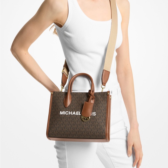 Michael Kors Handbags - Michael Kors Mirella Small Signature Logo Crossbody Bag NWT